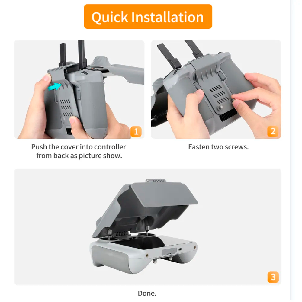 DJI RC/RC2 리모컨용 화면 보호 쉘, DJI F - Dji Drone Mini 3 리뷰 및 가격