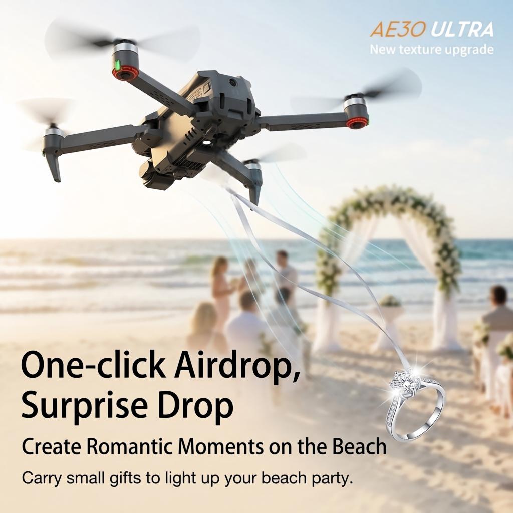 신제품 AE30 울트라 GPS 드론 4K 프로페셔널 H - Drone Gimbal 3 Axis 리뷰 및 가격